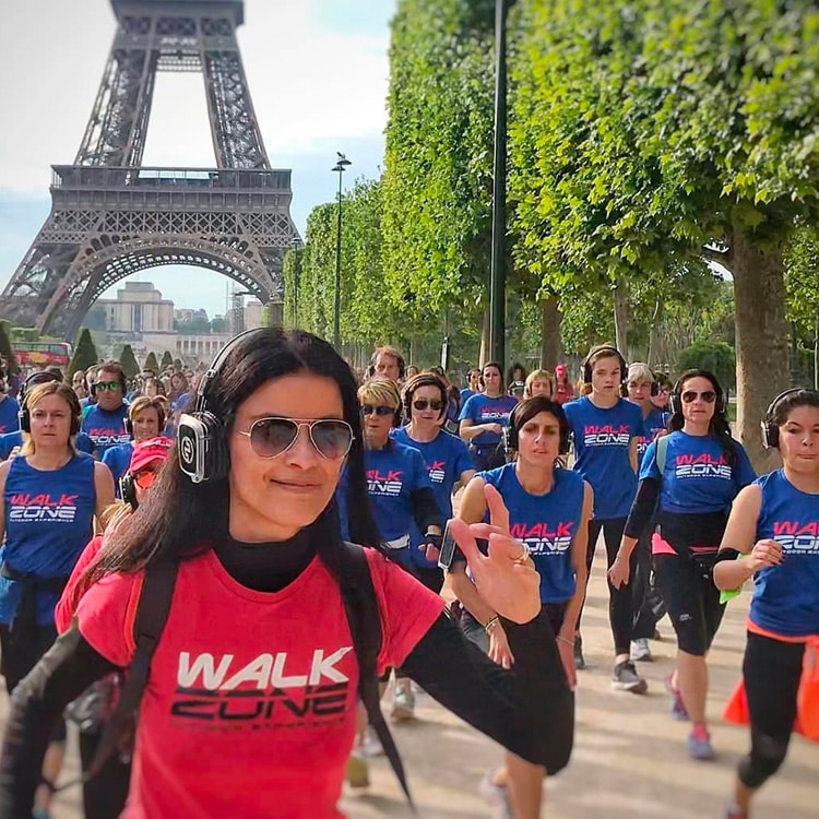 Walkzone París con auriculares inalámbricos Silentsystem